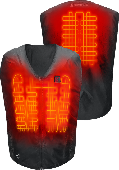 Gerbing Heated Clothing 7V Battery Powered Heated Vest Liner - Black
