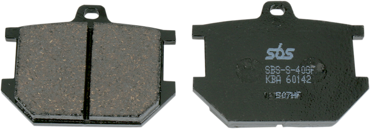 SBS 507HF Street Ceramic Organic Front/Rear Brake Pads