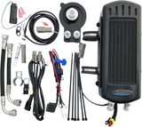 UltraCool SMS8-1 3.0 Side Mount Oil Cooler Kit with Fan for 2018-2025 Harley-Davidson Softail