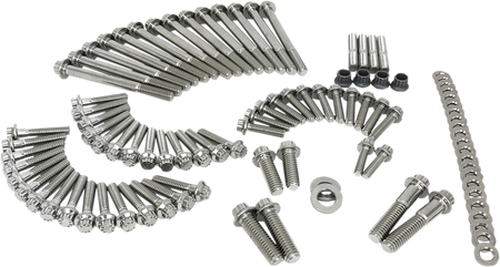 Feuling 12-Point External Engine Fastener Kit for 1999-2024 Harley-Davidson Touring / Softail / Dyna