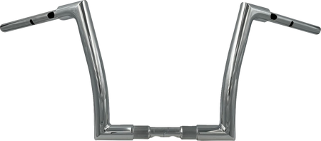 FBI Fat Baggers 1-1/2" EZ Flat Top Handlebars for 24-25 FLTRX, 23-25 FLTRXSE - Chrome / 12"