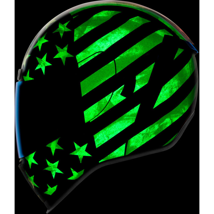 Icon Full Face Airform Old Glory Helmet