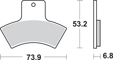 SBS SI Off-Road Sintered Brake Pads for Select 1983-2026 Models