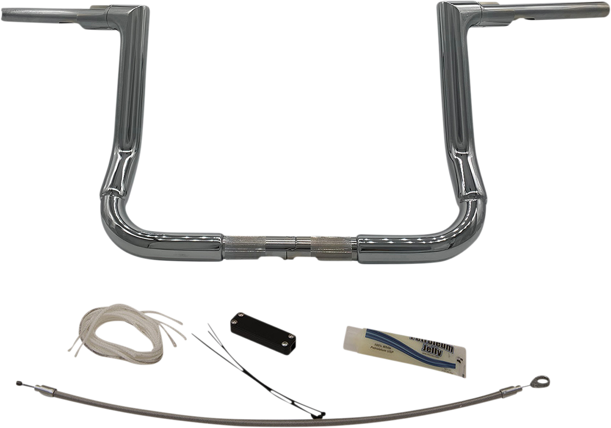 FBI Fat Baggers 1-1/2" EZ Flat Top Handlebar Kits for FLH/X '08-'13 -