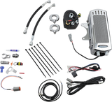 UltraCool SMT-1 Side Mount Oil Cooler Kit with Fan for 1984-2008 Harley-Davidson Touring & FXR