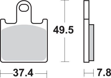 SBS DC Racing Dual Carbon Brake Pads for Select 1980-2025 Models