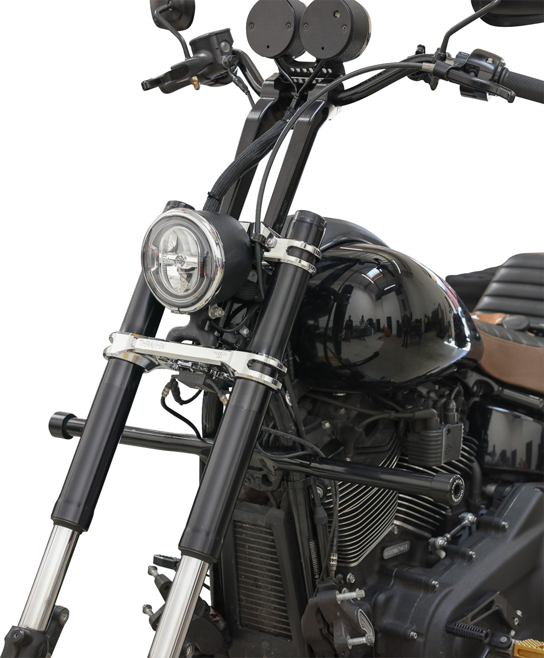 Thrashin Supply Co. Triple Tree Set - Chrome
