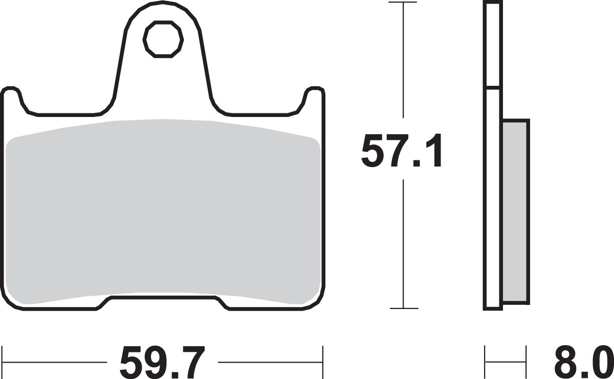 SBS Street Excel Sintered Brake Pads for 1984-2025 Harley-Davidson Touring / Softail / Dyna / FXR / Sportster / Pan America / V-Rod / FX Super Glide / LiveWire
