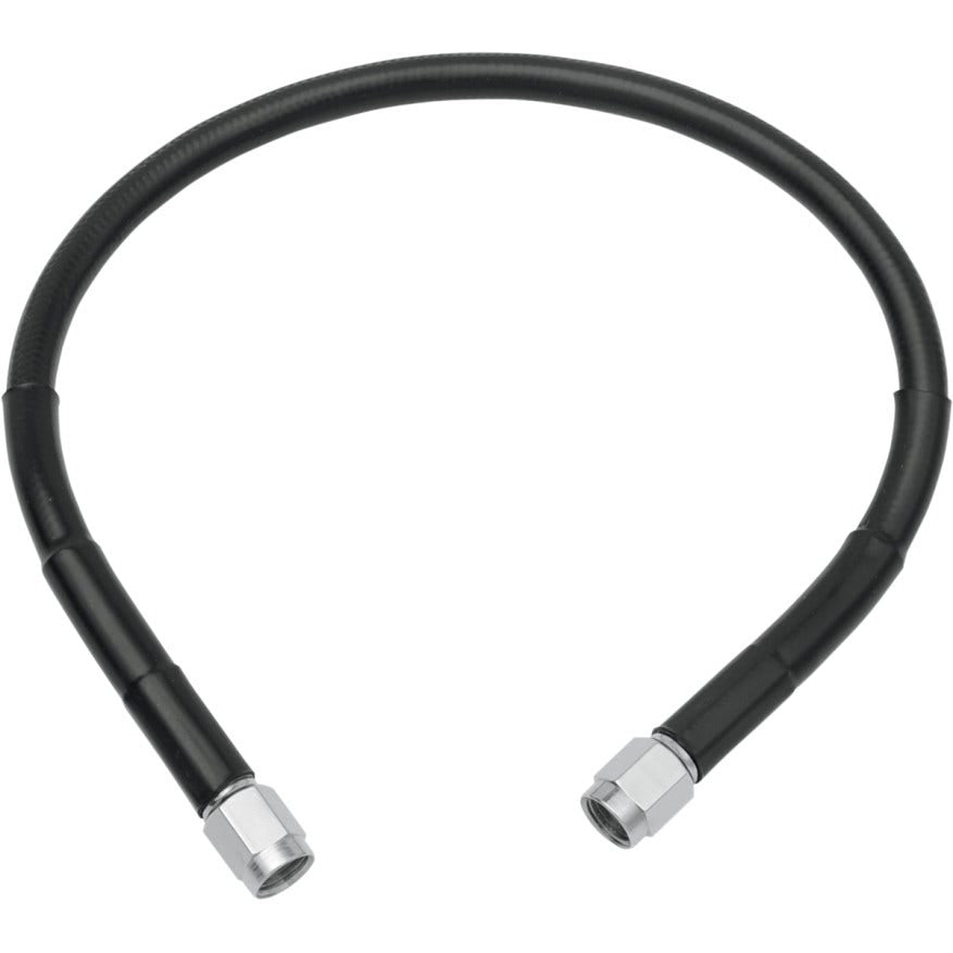 Drag Universal Black Vinyl 70" Stainless Steel Brake Line w/ AN-3 Fittings Ends