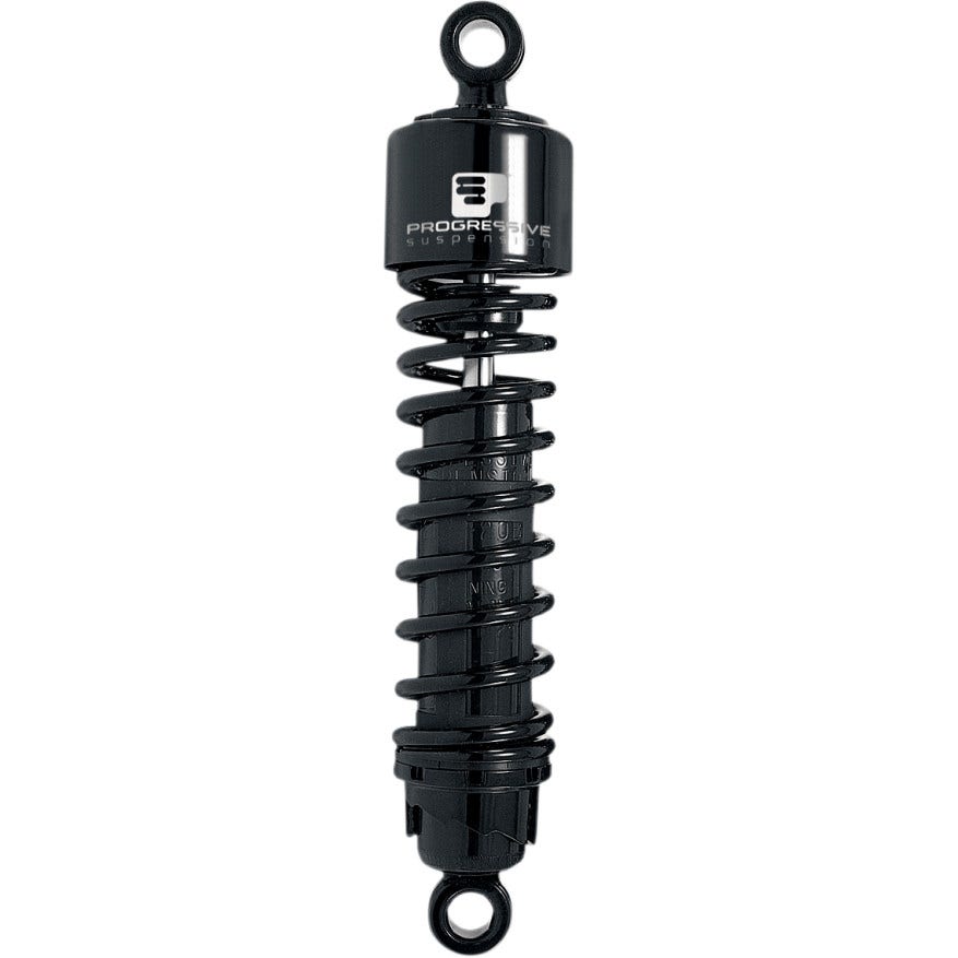 Progressive 412 Series 12.5" Black Heavy Duty Rear Shocks Harley FLH/T 06-15
