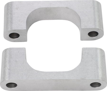 Klock Werks Tire Hugger Front Fender Mounting Block - 21" / Satin / Dyna '93-'05 / FX Super Glide '85-'86 / Softail '84-'13 (KWFS-02-0106)