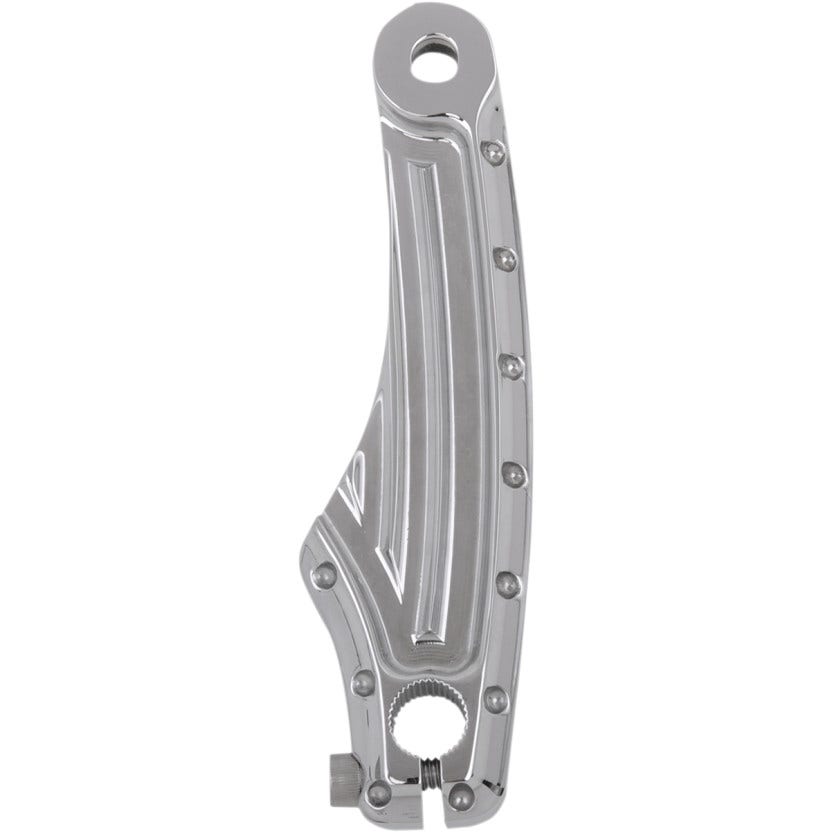 Covingtons Customs Chrome Inner Shift Rod Linkage Lever for Harley FLH/T 86-16