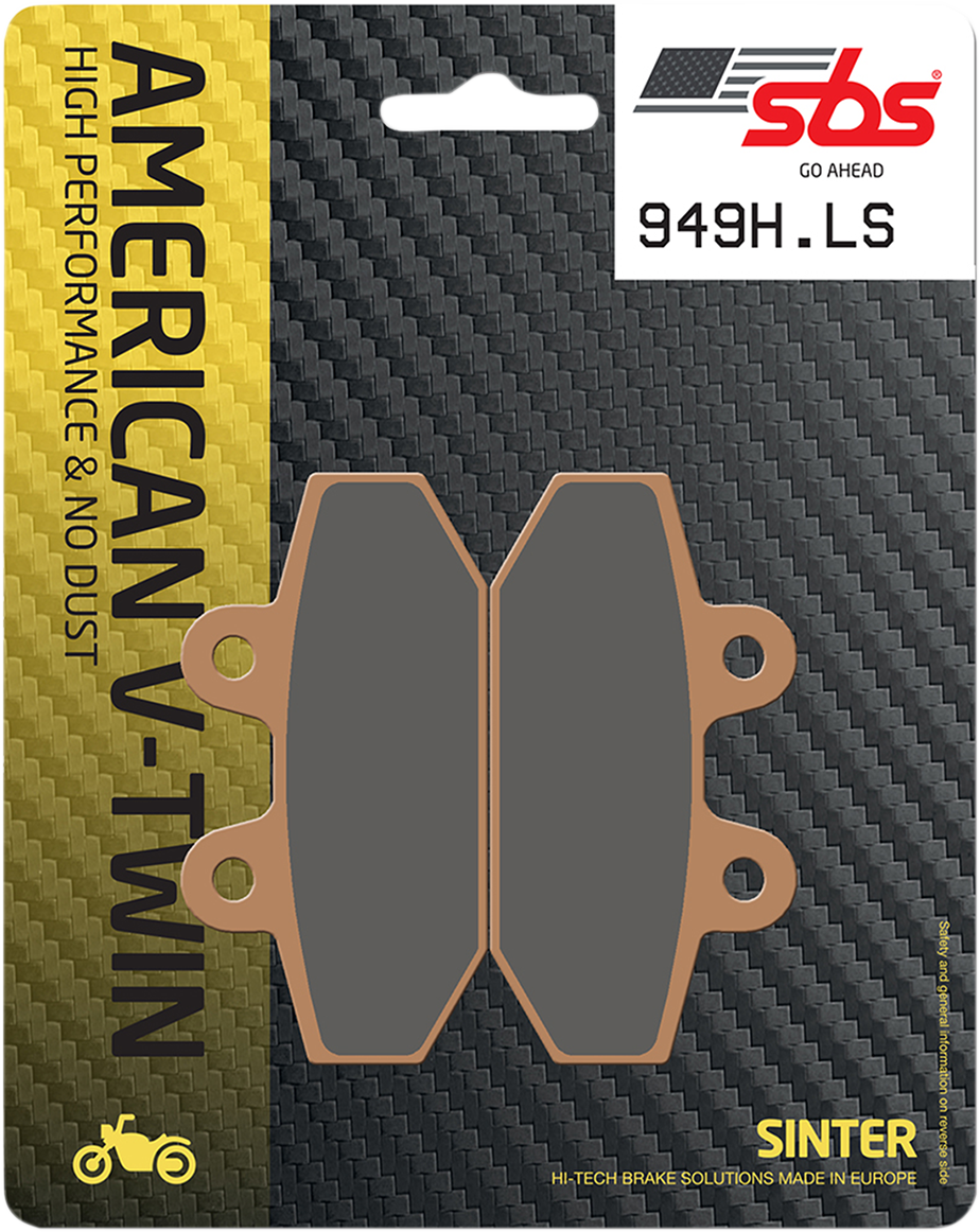 SBS Street Excel Sintered Brake Pads for 1984-2025 Harley-Davidson Touring / Softail / Dyna / FXR / Sportster / Pan America / V-Rod / FX Super Glide / LiveWire