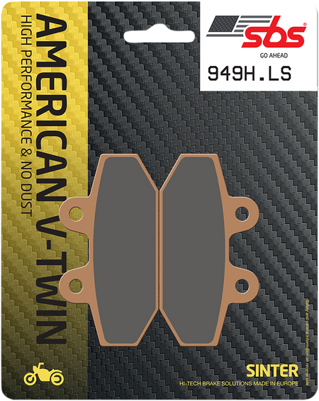 SBS Street Excel Sintered Brake Pads for 1984-2025 Harley-Davidson Touring / Softail / Dyna / FXR / Sportster / Pan America / V-Rod / FX Super Glide / LiveWire