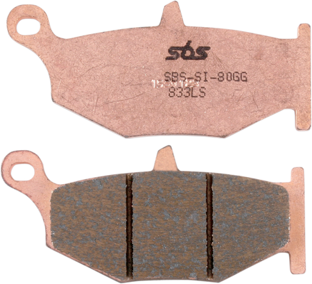 SBS 833LS Street Excel Sintered Rear Brake Pads