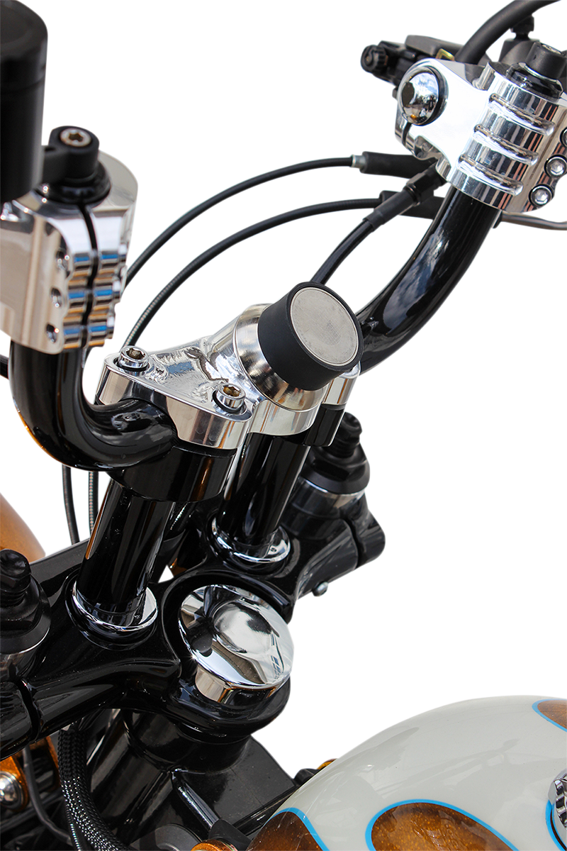 Klock Werks Center Riser Phone Mount - Chrome