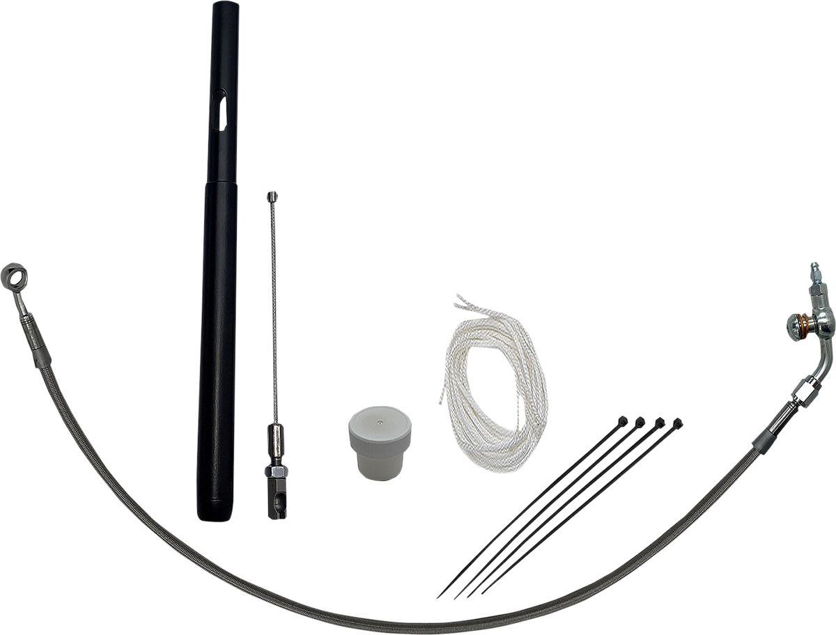 FBI Fat Baggers Control Installation Kit for 2014-2023 Harley-Davidson Touring - FLTR '21-'23 / Braided / +6"