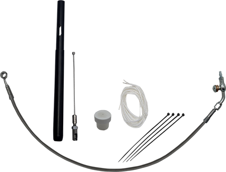 FBI Fat Baggers Control Installation Kit for 2014-2023 Harley-Davidson Touring - FLTR '21-'23 / Braided / +6"