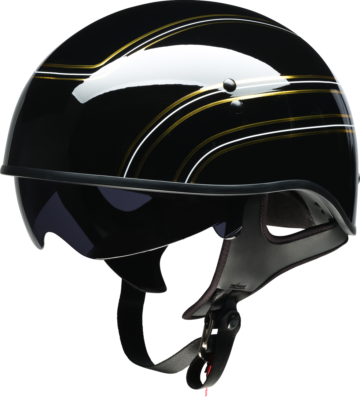 Z1R Vagrant Varsity Helmet - Black/Gold