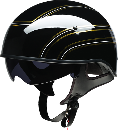 Z1R Vagrant Varsity Helmet - Black/Gold