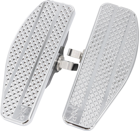 Thrashin Supply Company Black Mini Floor Boards Harley Dyna FXR XL TSC-2025-1