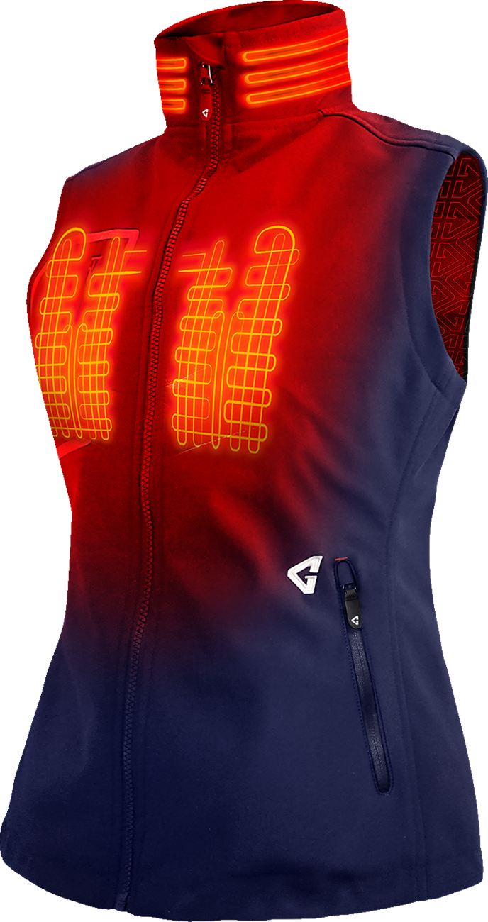 Gerbing Heated Clothing Womens 7V Torrid Softshell Heated Vest 2.0