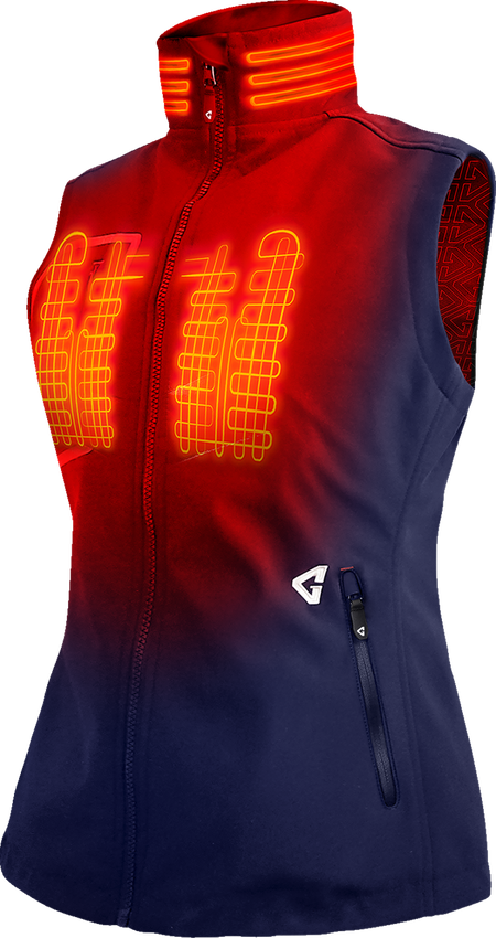 Gerbing Heated Clothing Womens 7V Torrid Softshell Heated Vest 2.0