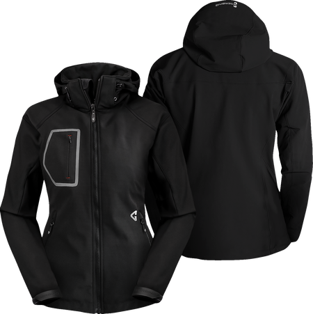 Gerbing Heated Clothing Womens 7V Torrid Softshell Heated Jacket 2.0 - Black
