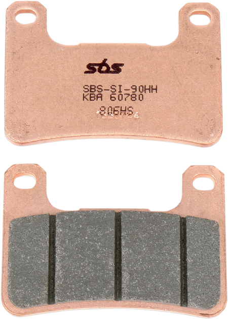 SBS Street Excel Sintered Brake Pads for Select 1983-2026 Kawasaki Models