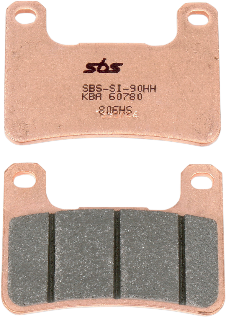 SBS Street Excel Sintered Brake Pads for Select 1983-2027 Suzuki Models
