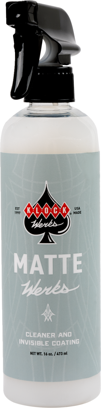 Klock Werks Matte Werks Cleaner - All Styles - 16 US fl oz.