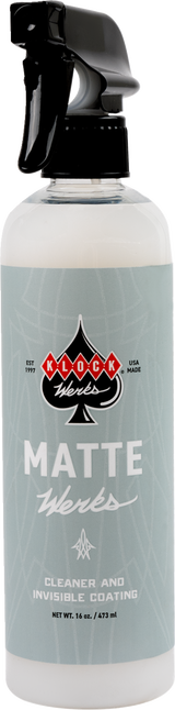 Klock Werks Matte Werks Cleaner - All Styles - 16 US fl oz.