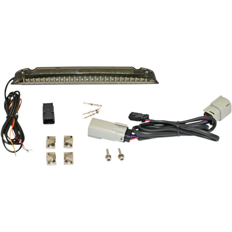 Custom Dynamics CD-LR-04-S Luggage Rack Smoked Lens LED Light Bar 09-19 Touring