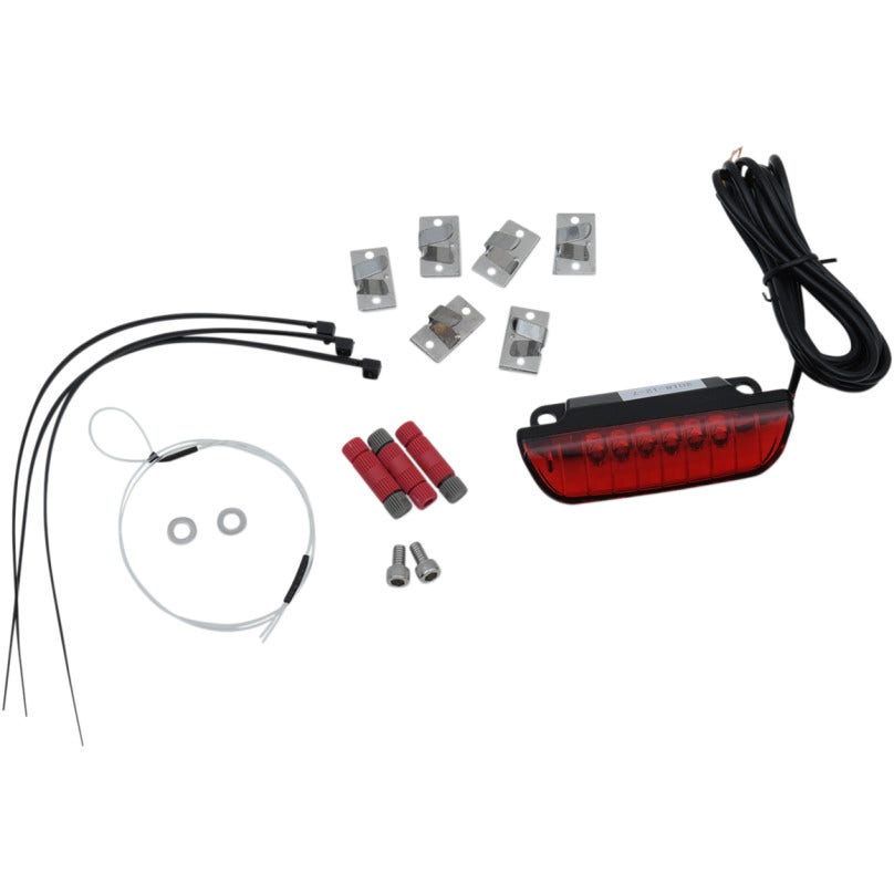 Custom Dynamics CD-LR-06-R Luggage Rack LED Light Bar Harley Touring 09-Up