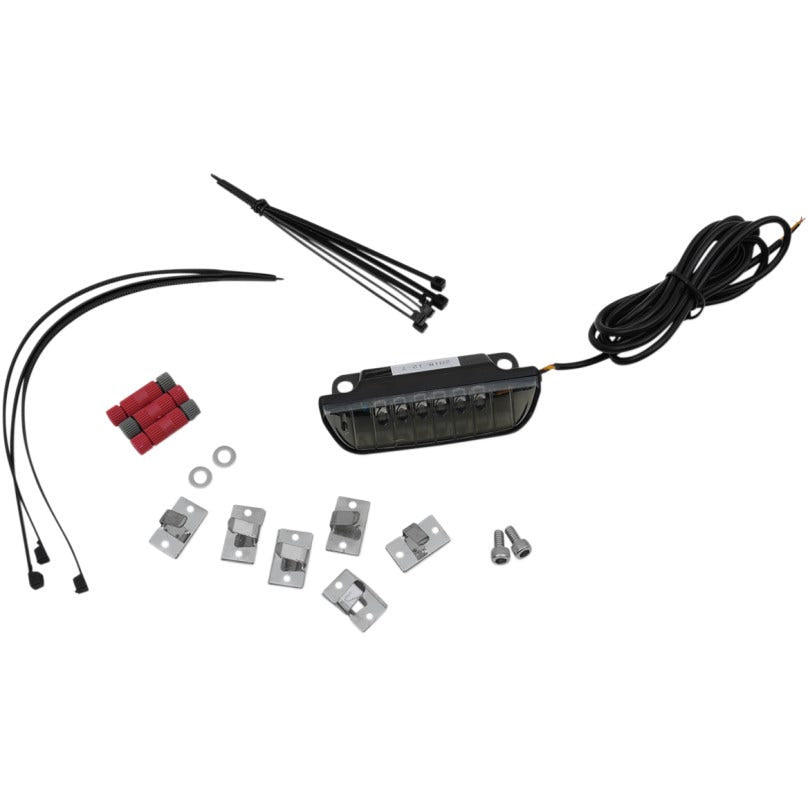 Custom Dynamics CD-LR-06-S Luggage Rack LED Light Bar Harley Touring 09-Up