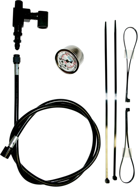 Feuling Remote Oil Pressure Gauge/Line Kits for 2017-2023 Harley-Davidson Touring / Softail