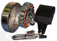 Cycle Electric 3 Phase 50 Amp Stator Regulator Charging System Harley FLH 07-08