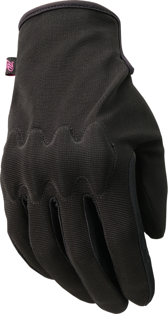 Z1R Womens Slider Motorcycle Gloves - Black