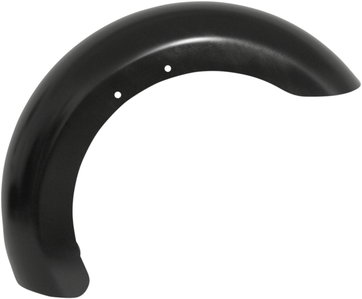 Klock Werks Hugger Series Front Fender with Mounting Blocks for Softail/Dyna - HD Softail / 18" / Roller Front Fender