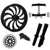 RC Components 23" Wheel Tire Rotor w/ Raked Triple Trees Lowers & Sliders