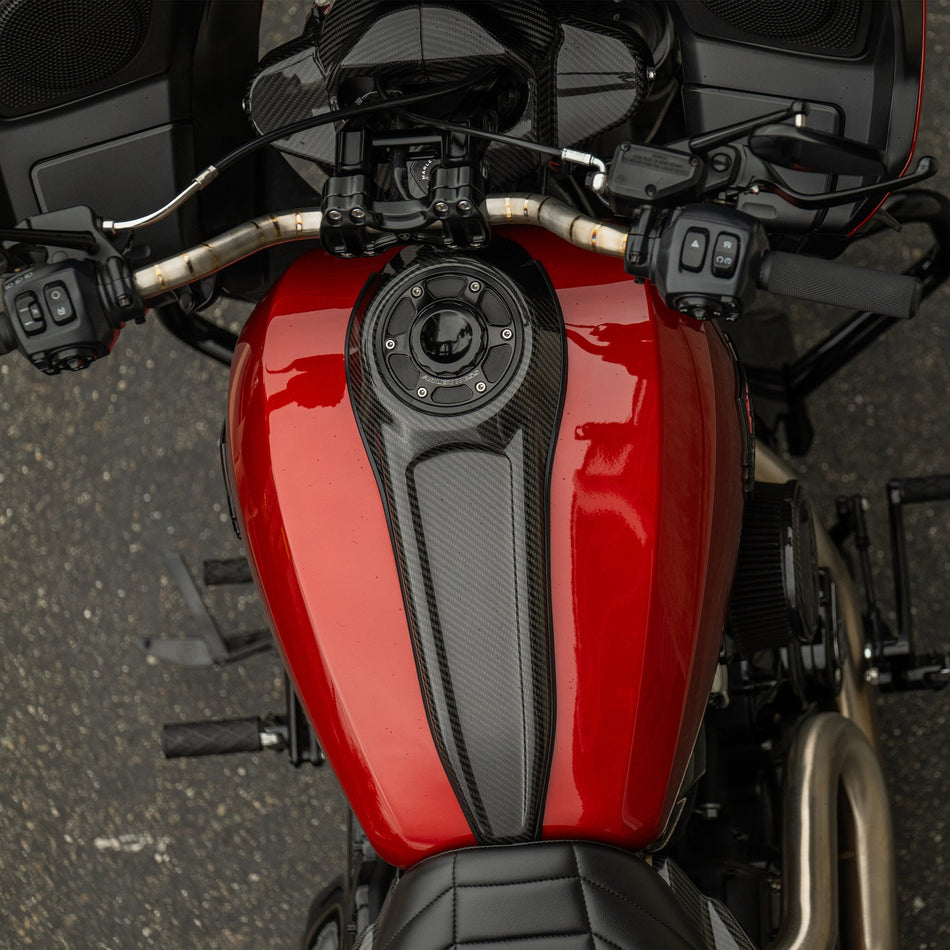 Arlen Ness Carbon Fiber Dash for 2024-2026 Harley Touring