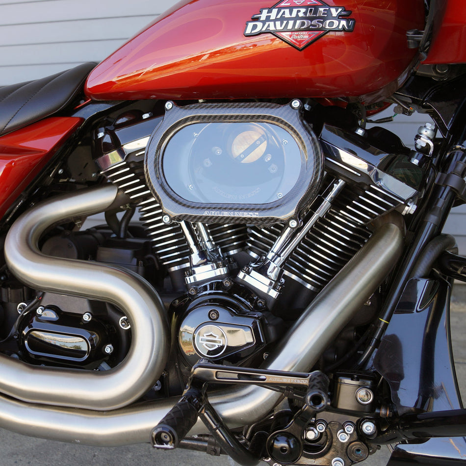 Arlen Ness Carbon Fiber Method Oval Air Cleaner for Harley Davidson