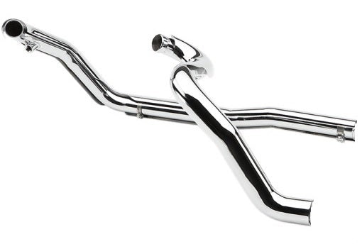 Cobra 6251 Chrome True Dual Headers Head Pipes for Harley Touring FLH/T 07-08