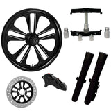 RC Components 23" Wheel Tire Rotor w/ Raked Triple Trees Lowers & Sliders