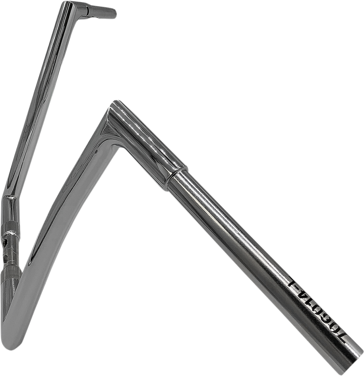 FBI Fat Baggers 1-1/4" EZ Flat Top Handlebars for Harley-Davidson FLTR '15-'25 - Chrome / 14"