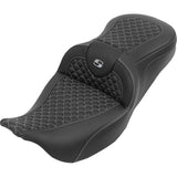 Saddlemen Dragon Stitch Road Sofa w/o Backrest 08-25 Harley Touring
