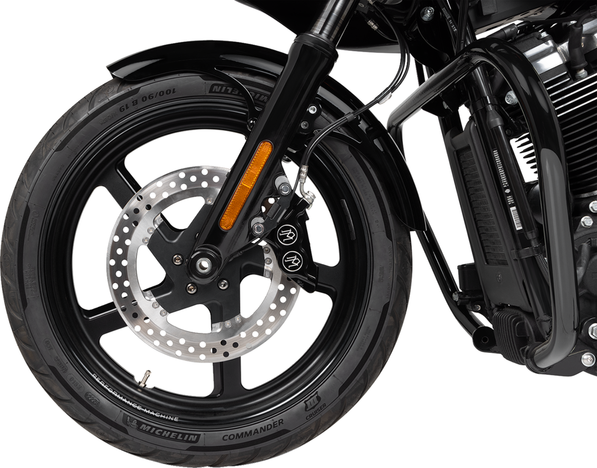 Klock Werks Hugger Series Front Fender with Mounting Blocks for Softail/Dyna
