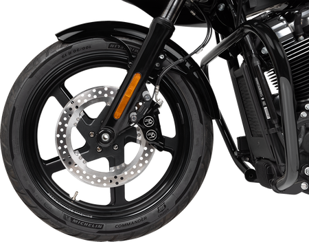 Klock Werks Hugger Series Front Fender with Mounting Blocks for Softail/Dyna