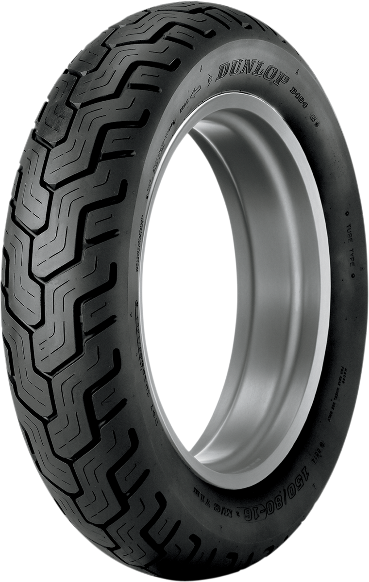 Dunlop D404 Series Rear 130/90-17 Blackwall Motorcycle Tire