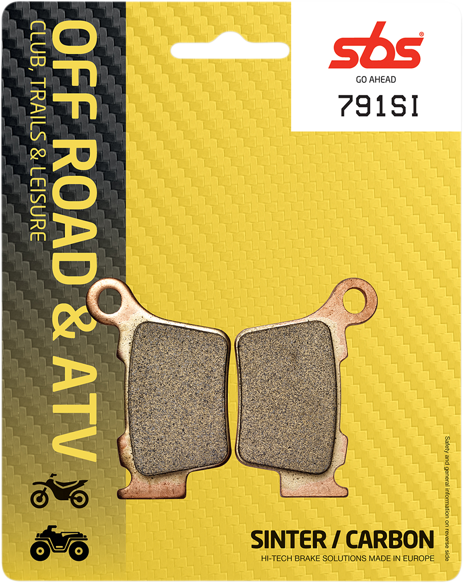 SBS SI Off-Road Sintered Brake Pads for Select 1983-2026 Models